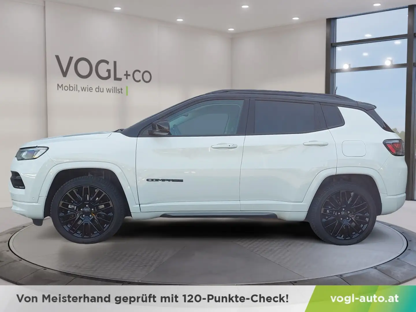 Jeep Compass 1.3 PHEV S 240PS AT 4xe Weiß - 2