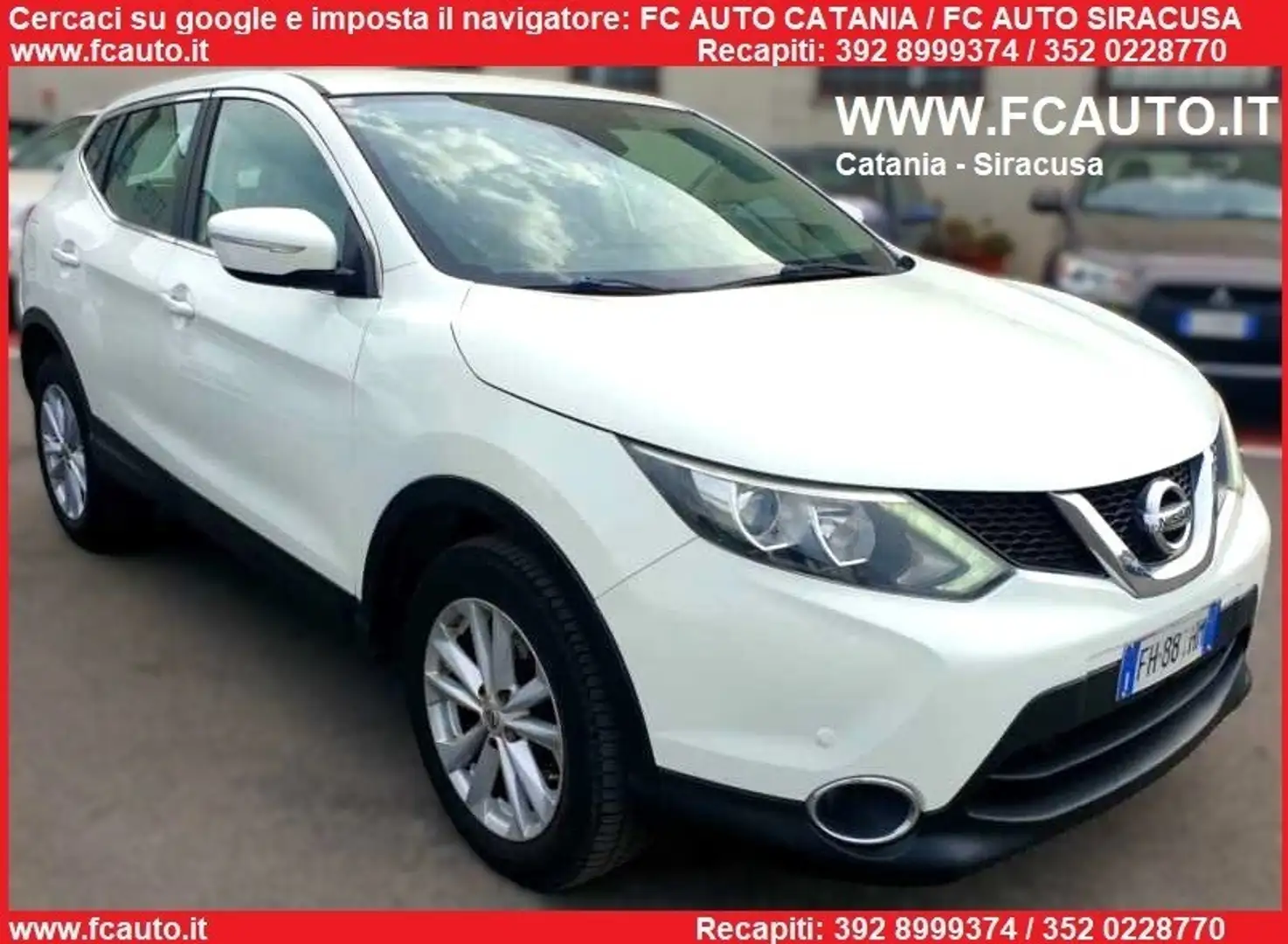 Nissan Qashqai 1.2 DIG-T Acenta Bianco - 1