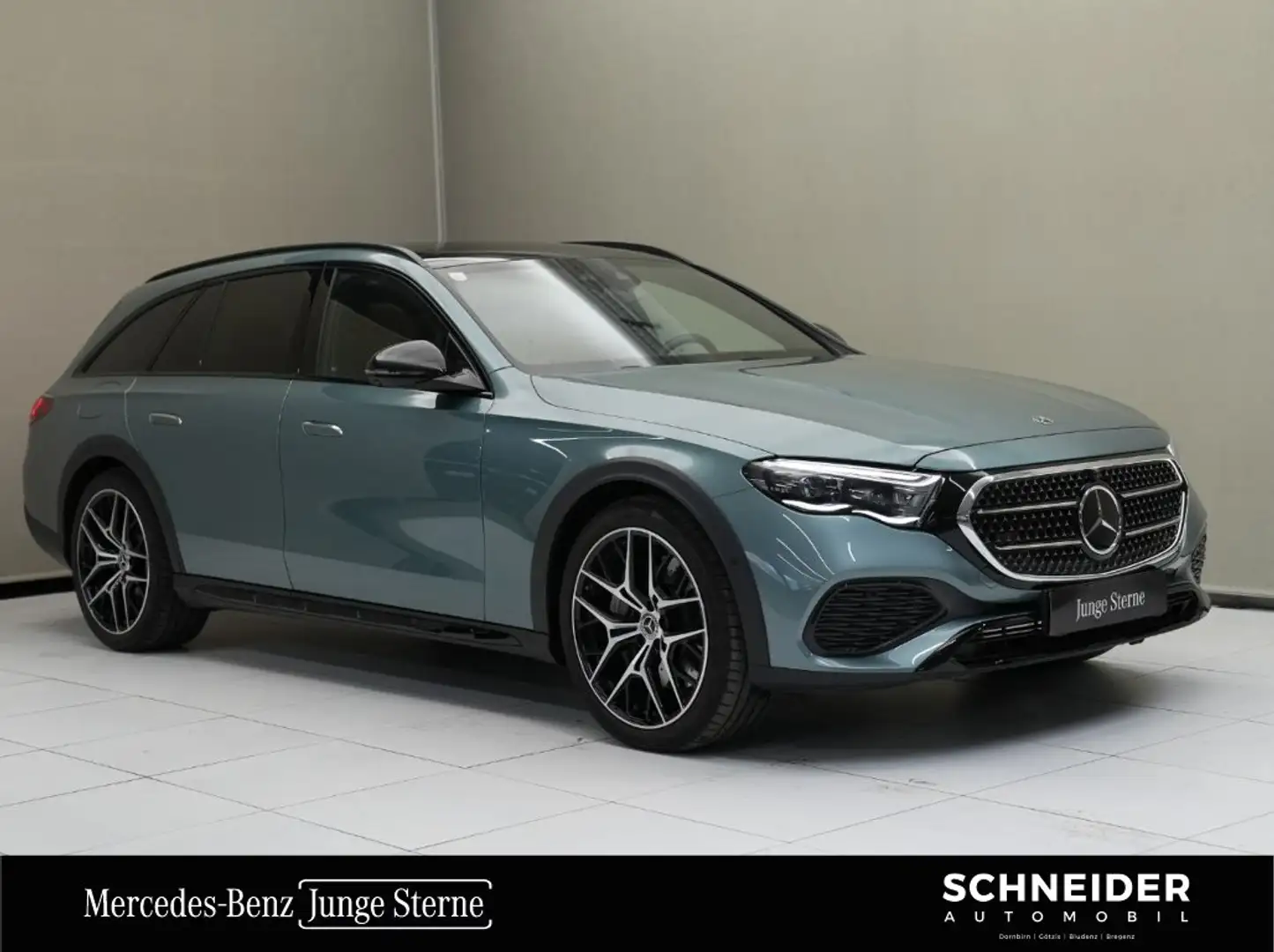 Mercedes-Benz E 450 d 4MATIC T-Modell All-Terrain W-Paket Leder Silber - 1