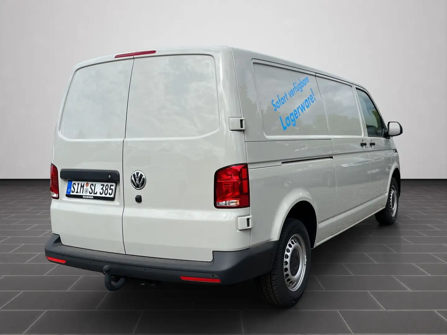Volkswagen T6.1 Transporter T6.1 Kasten LR 2.0 TDI Flügelt+AHK+Kamera+App+Kl Grau - 2