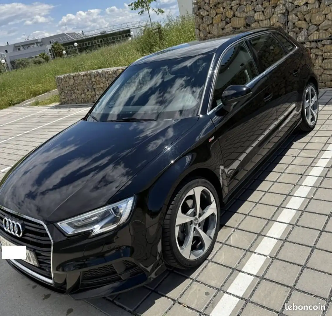 Audi A3 Schwarz - 1