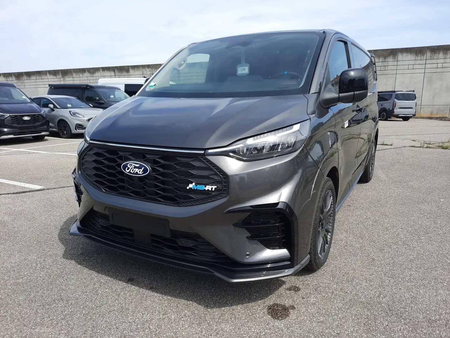 Ford Transit Custom MS-RT 2.0l EcoBlue 320 L1 AHK Grijs - 2