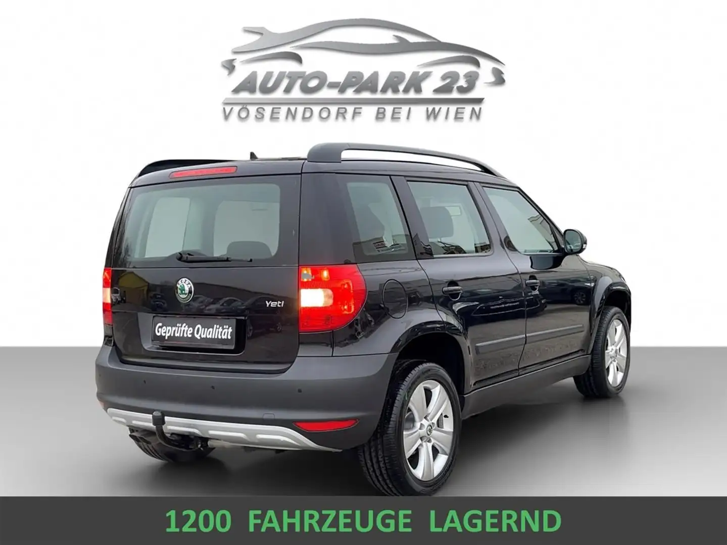 Skoda Yeti 1,2 TSI**DSG-AUTOMATIC*1JAHR-GARANTIE*MOD2011 Zwart - 2