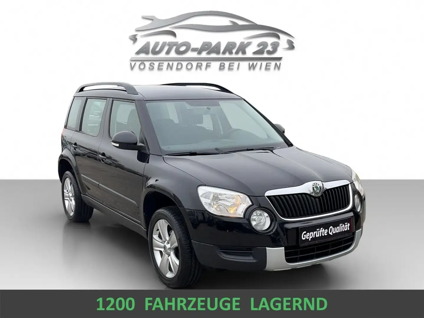 Skoda Yeti 1,2 TSI**DSG-AUTOMATIC*1JAHR-GARANTIE*MOD2011 Zwart - 1