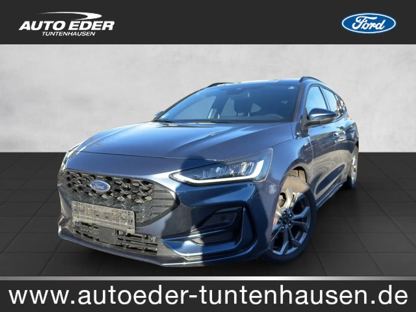 Ford Focus ST-Line X Turnier Automatik Sportpaket Navi Bleu - 1