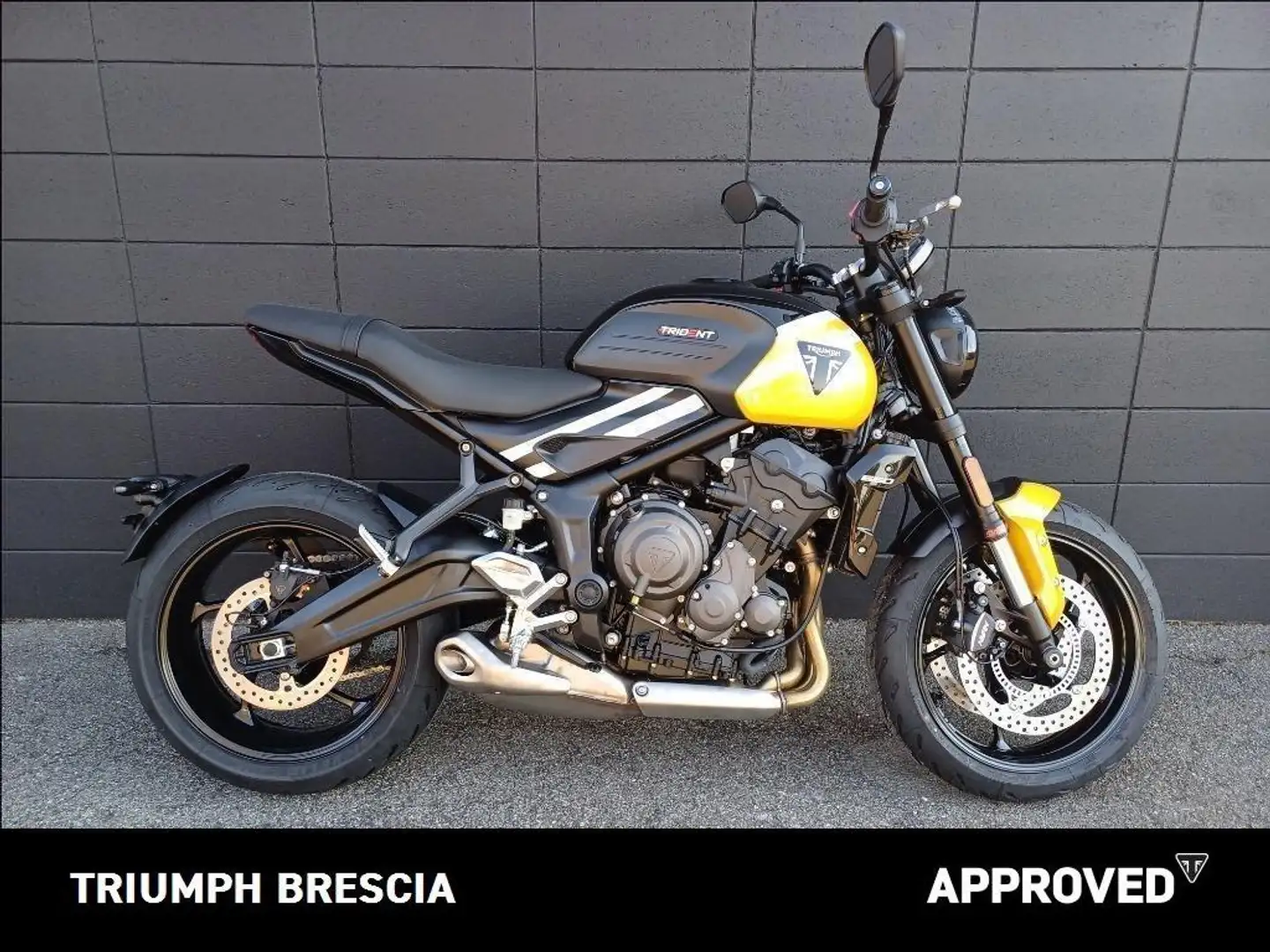 Triumph Trident 660 Abs Žlutá - 1