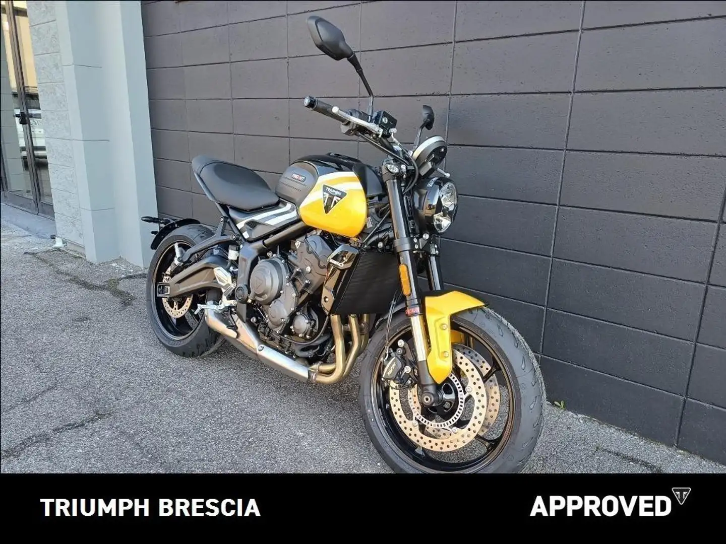 Triumph Trident 660 Abs Žlutá - 2