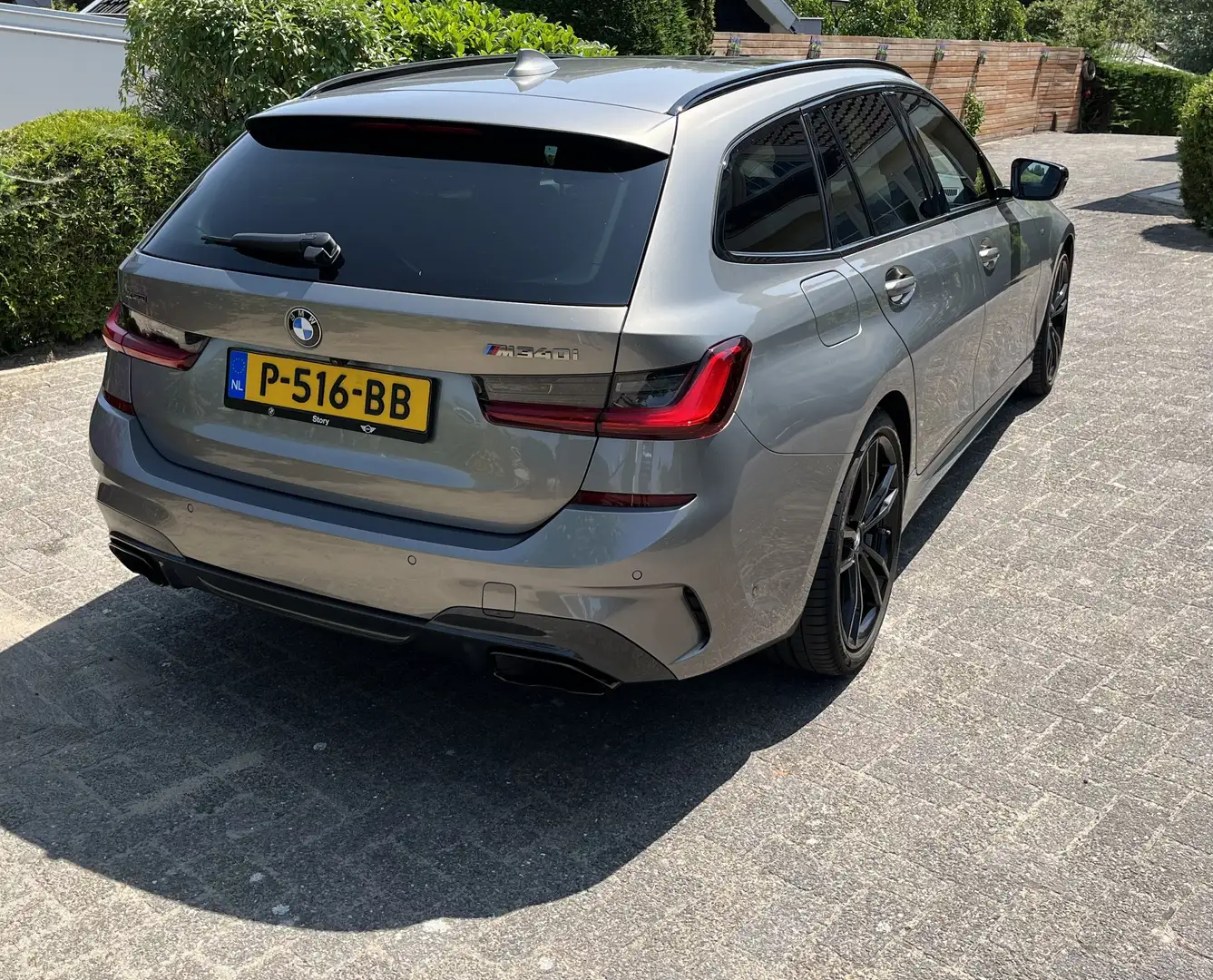 BMW 340 M340i Xdrive High Executive, Oxidgrau II Metallic Grijs - 1