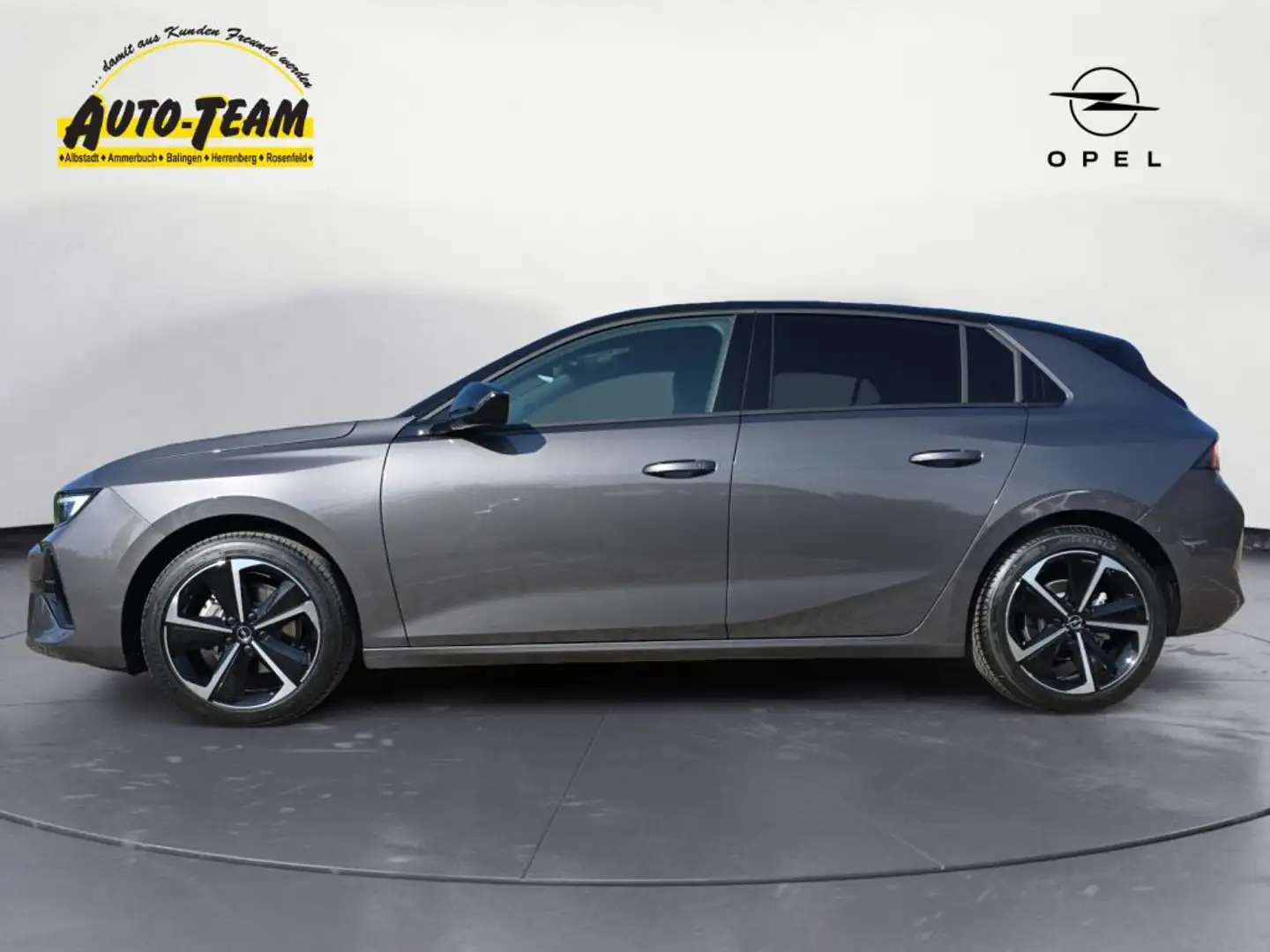 Opel Astra 1.2 Turbo Automatik GS (L) Gris - 2