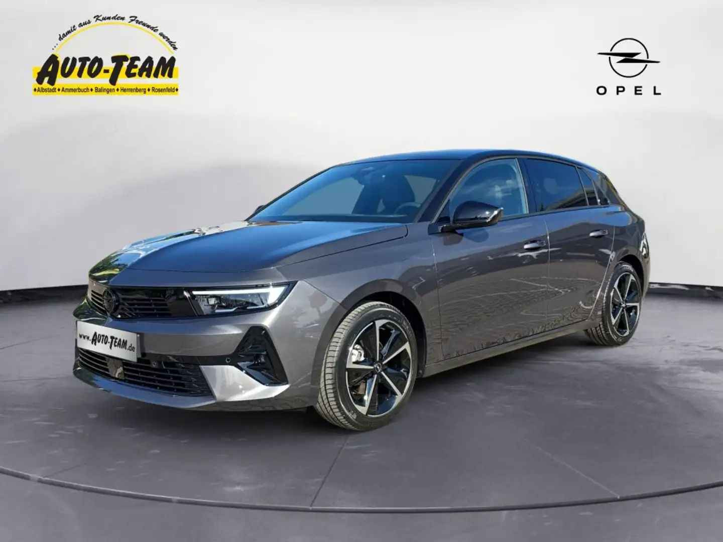 Opel Astra 1.2 Turbo Automatik GS (L) Grau - 1