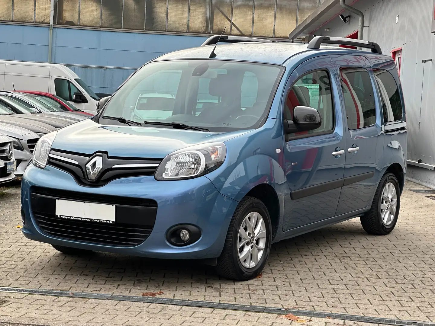 Renault Kangoo Blue dCi*2xSchiebetür*Navi*Klima*Parkpilot*Temp Bleu - 1