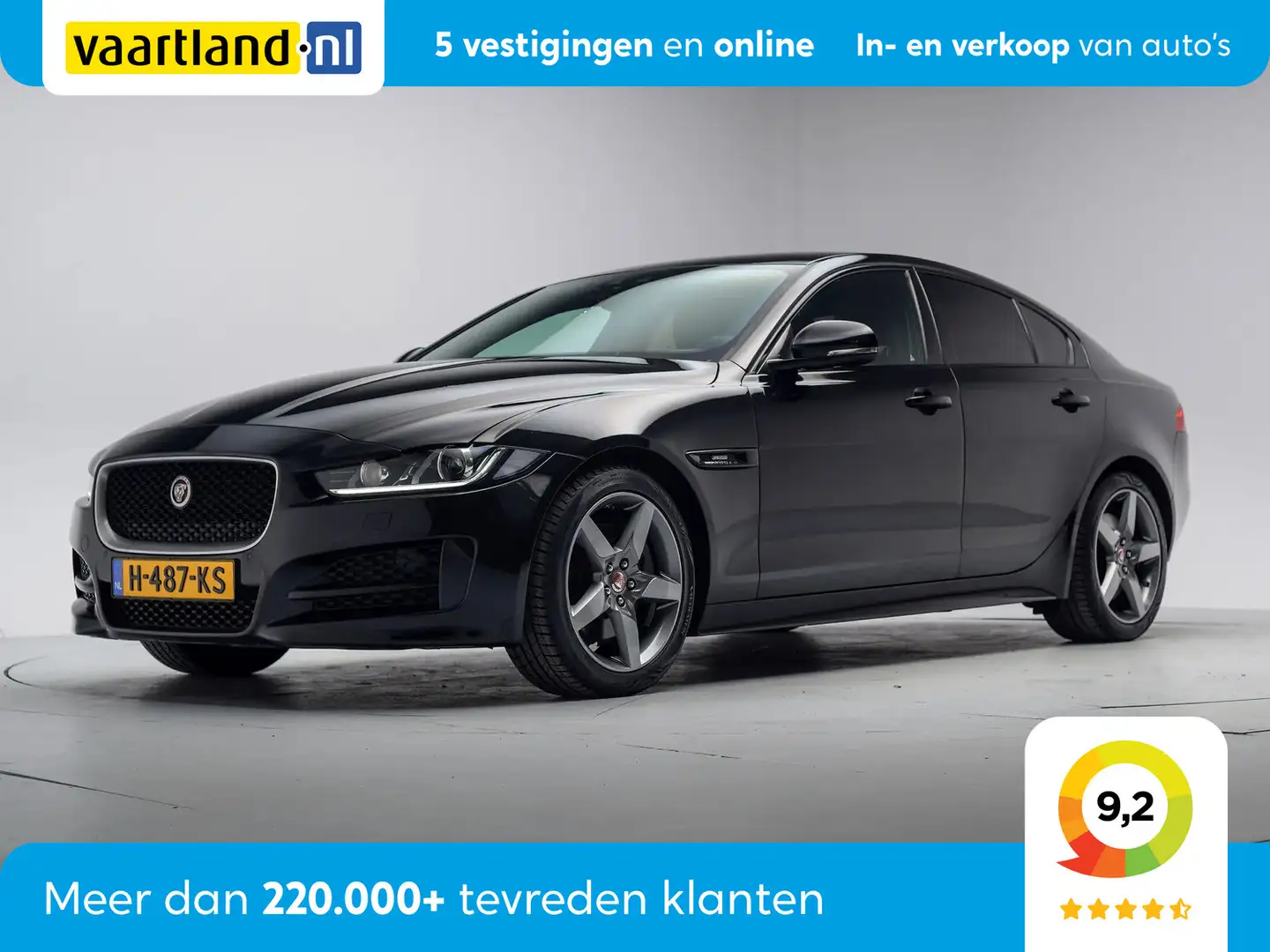 Jaguar XE 2.0t 200pk R-Sport Aut. [ Navi Camera Half leder S Noir - 1