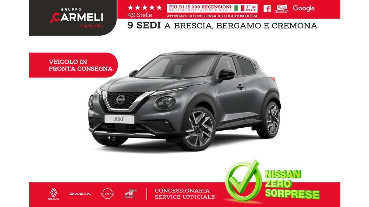 Nissan Juke 1.0 dig-t N-Sport 114cv
