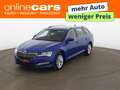 Skoda Superb Combi 2.0 TDI Style Aut LED AHK RADAR PDC Blau - thumbnail 1