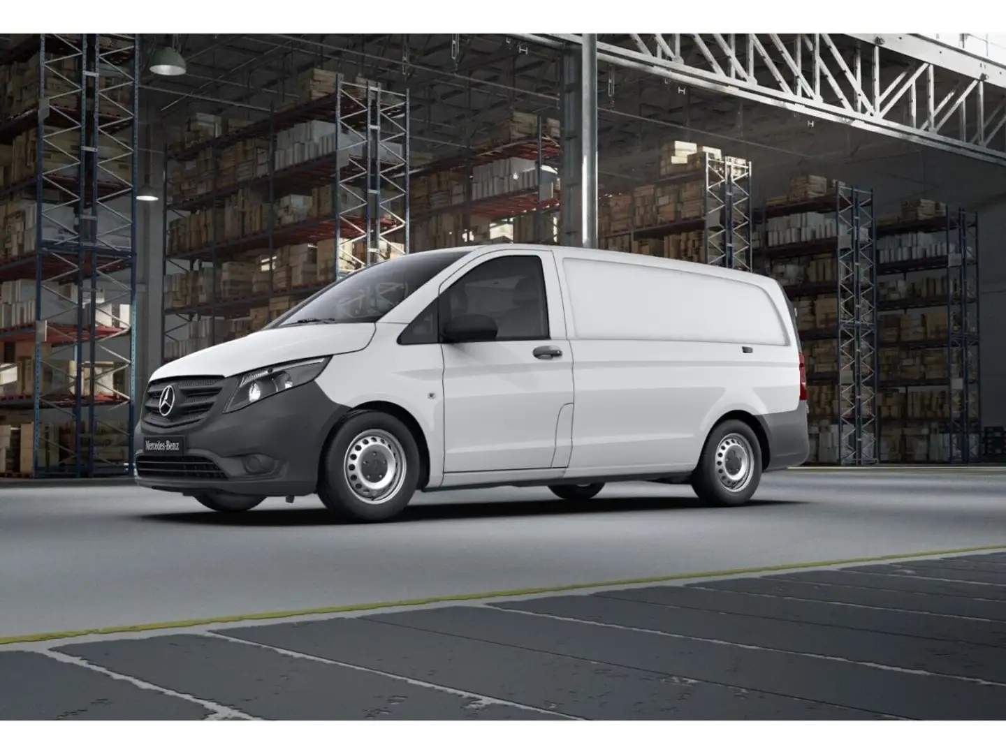 Mercedes-Benz Vito 116 CDI Kasten Lang LKW-Zulassung*SitzHz*** Weiß - 2