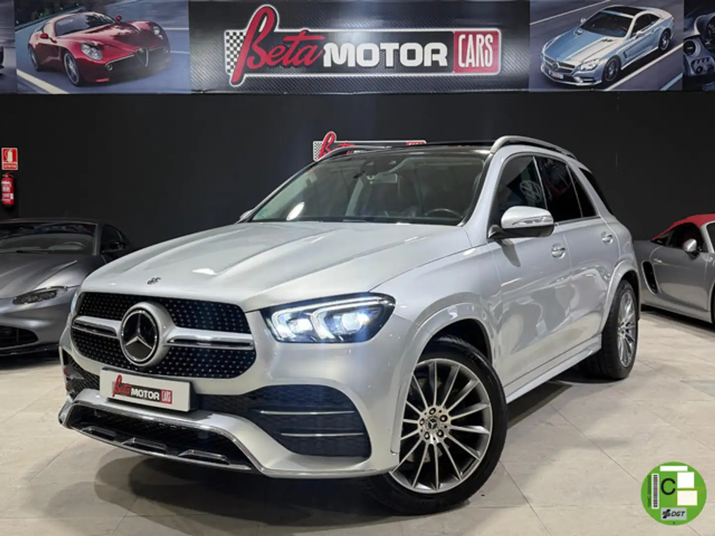 Mercedes-Benz GLE 300 300d 4Matic Aut. Plateado - 2