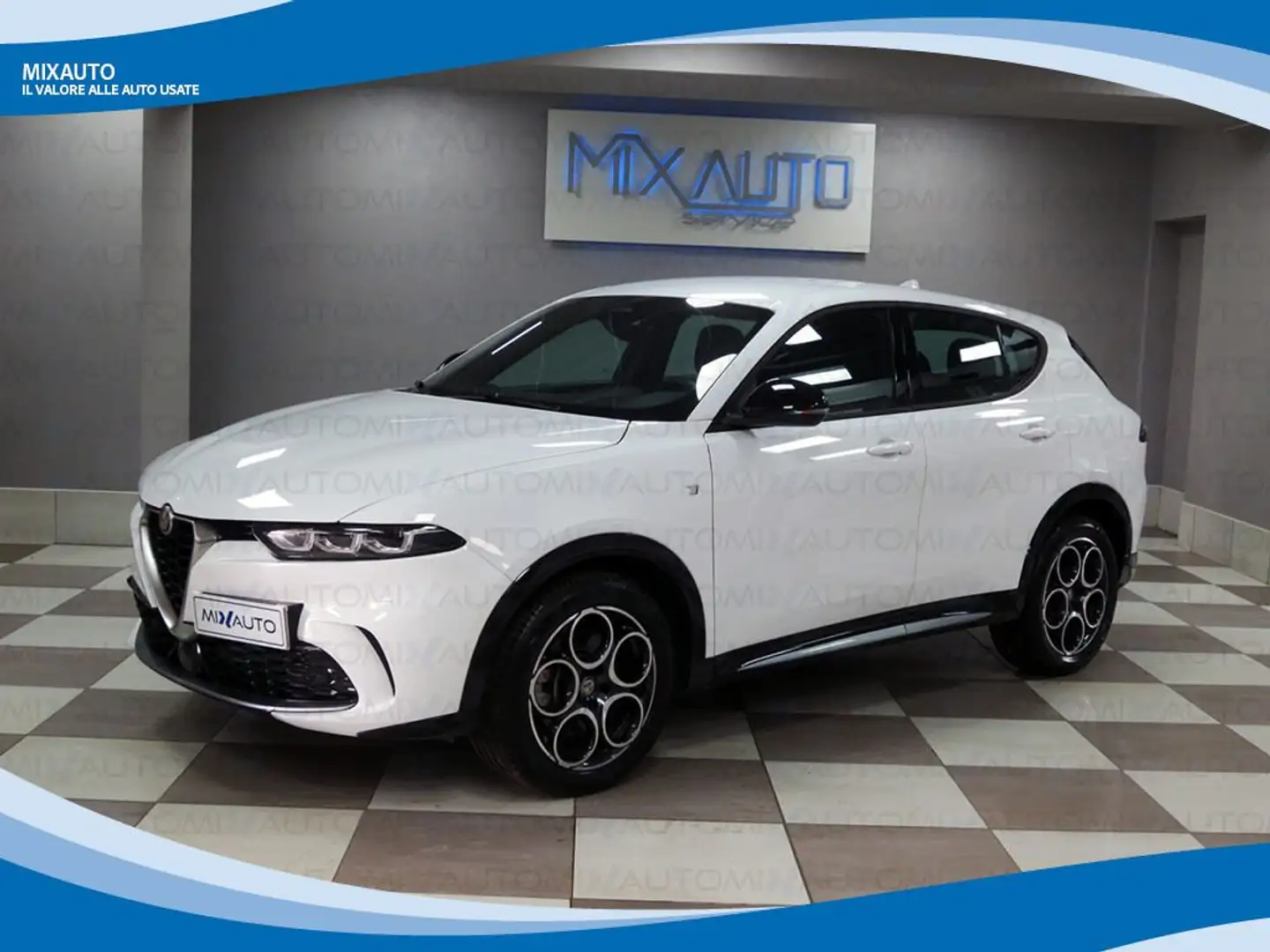 Alfa Romeo Tonale 1.5 Hybrid 160cv Ti TCT7 EU6 Bianco - 1