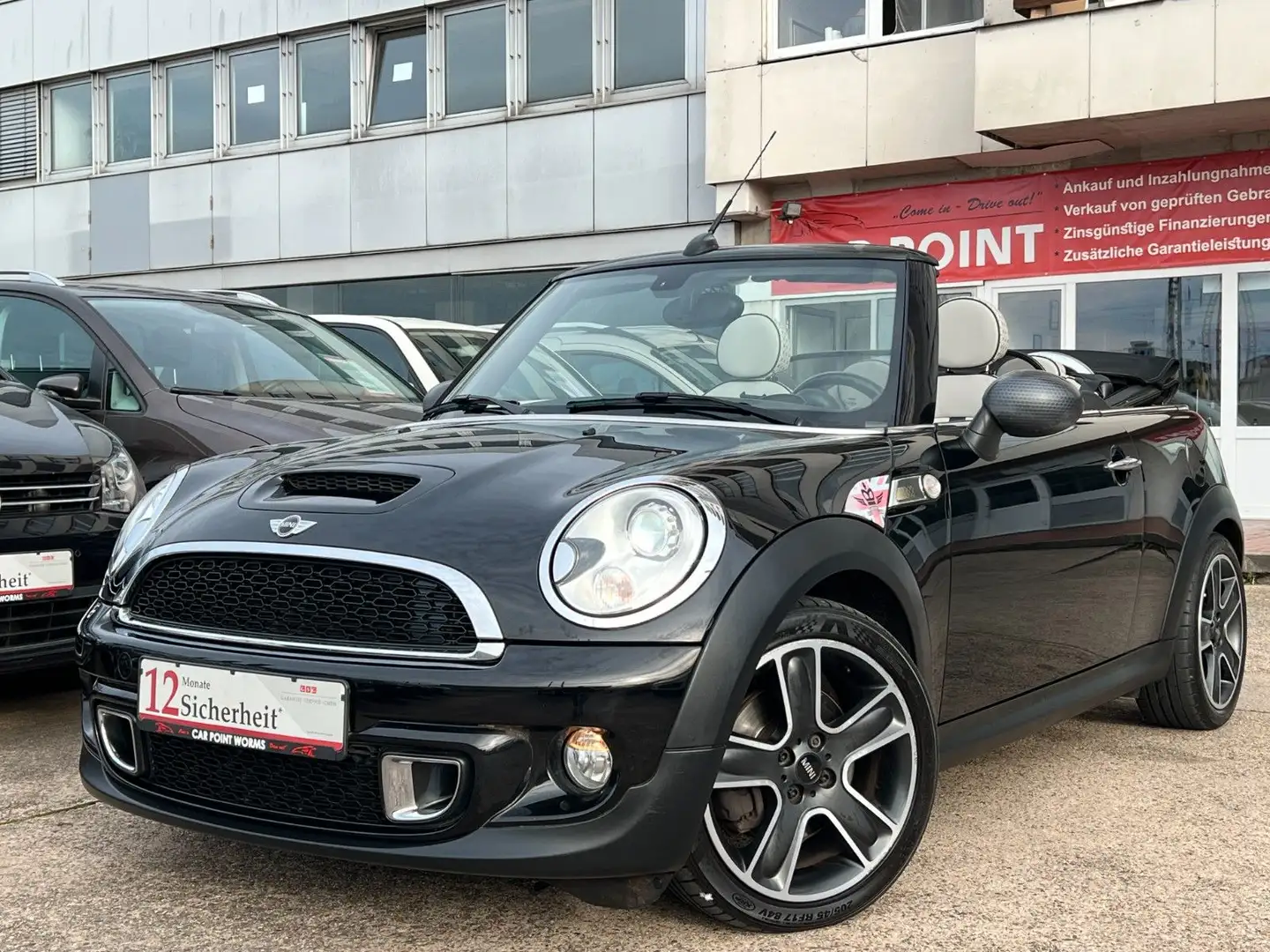 MINI Cooper S Cabrio *SONDERMODELL*AUTOMATIK*1.HAND* Schwarz - 1