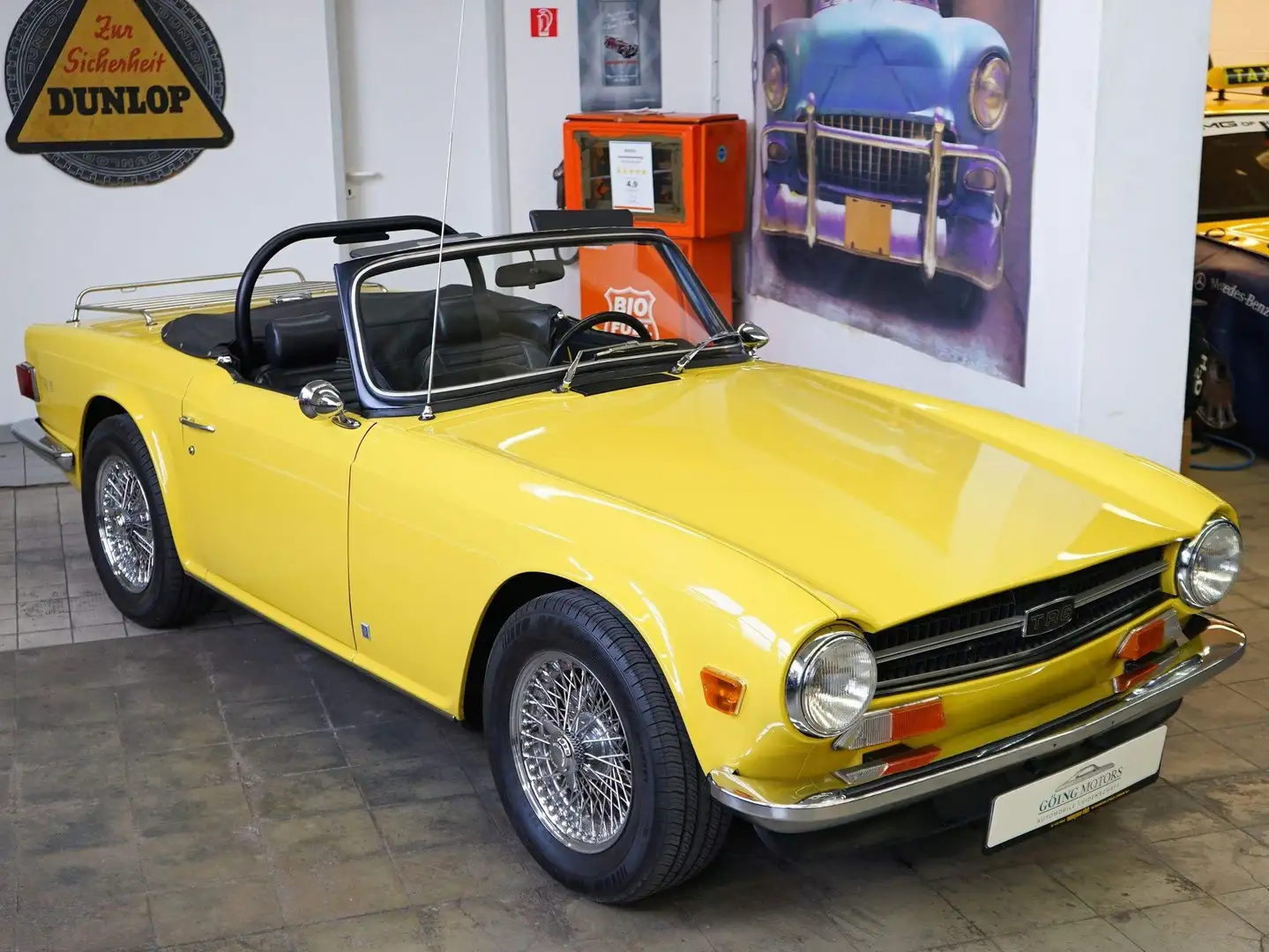 Triumph TR6 aus 2. Hand in tollem Zustand mit H-Kennzeichen Gelb - 1