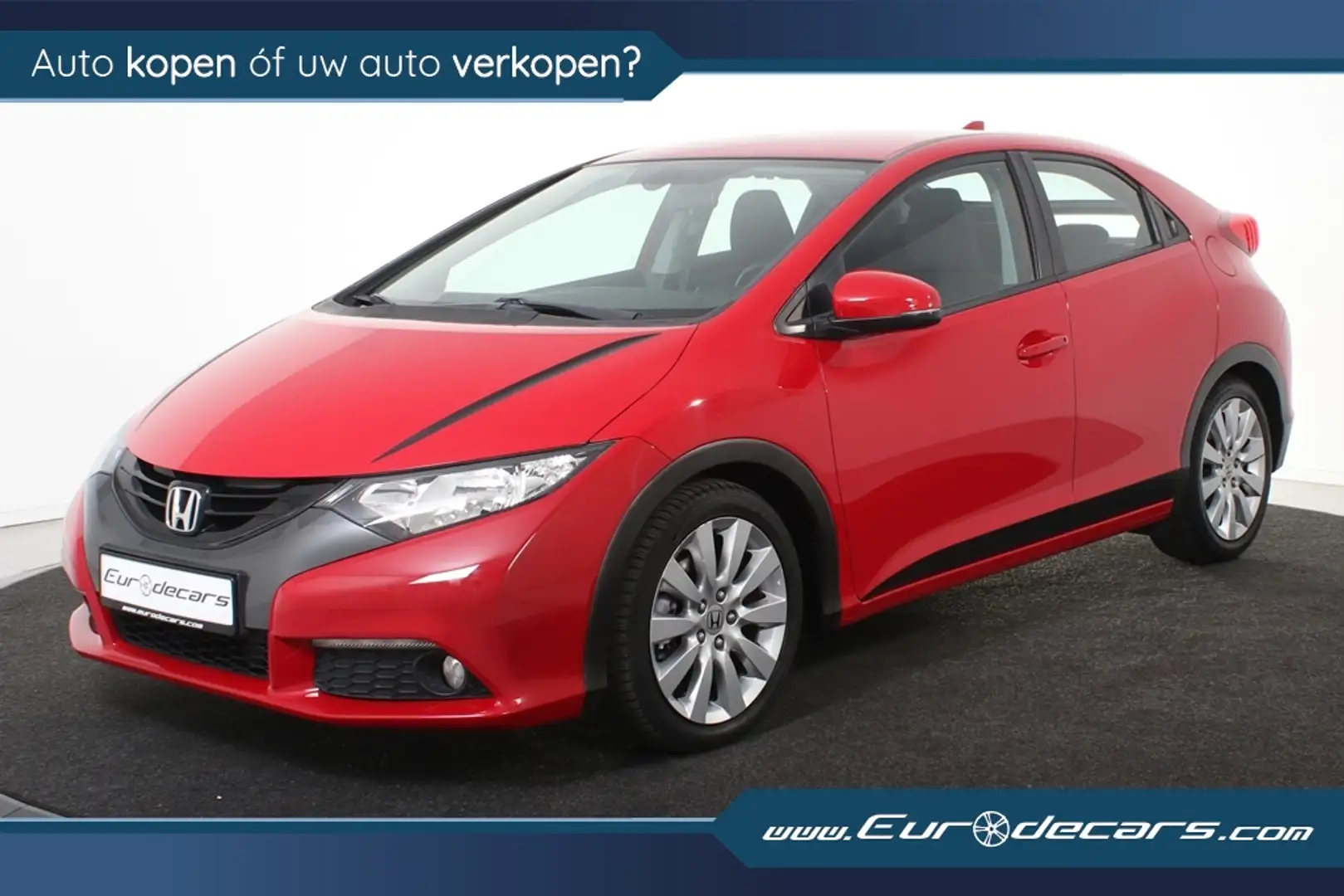 Honda Civic 1.4 Sport *2e Eigenaar*Camera*Cruisecontrol*Airco* Rouge - 1