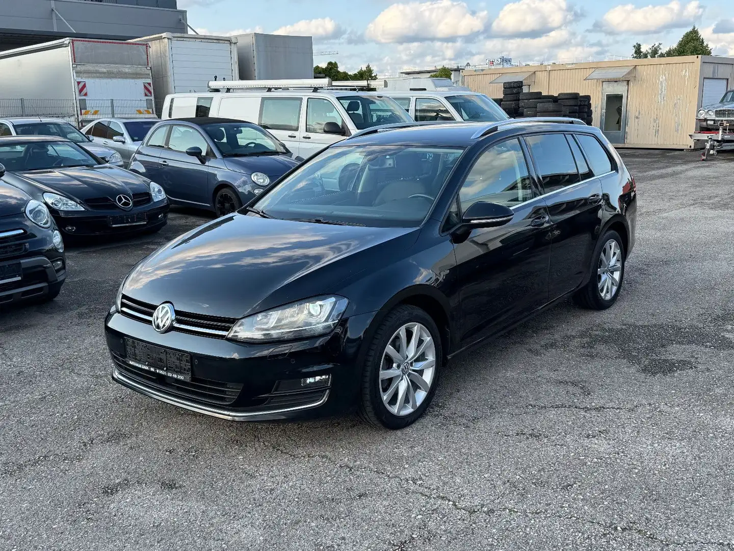 Volkswagen Golf VII Variant Highline BMT Schwarz - 1