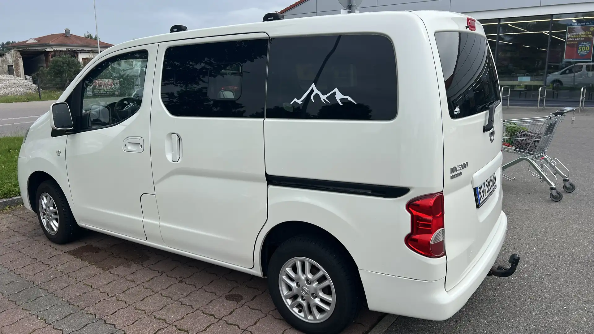 Nissan NV200 CAMPER | Standheizung | Bett | Kocher Weiß - 2