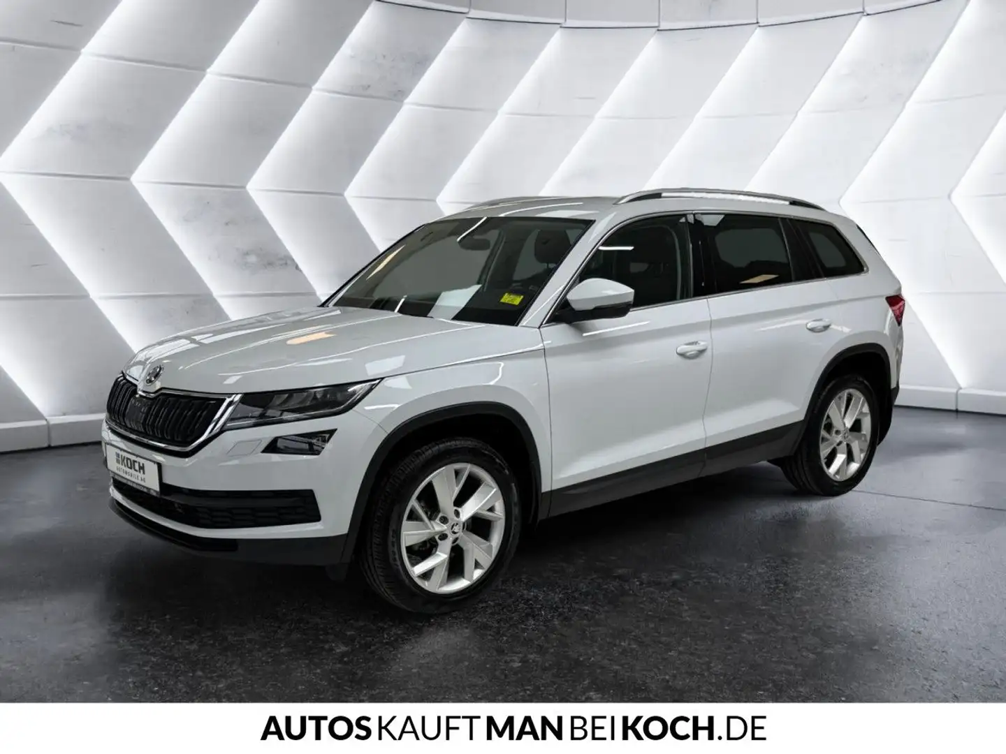 Skoda Kodiaq 1.5 TSI DSG Style Plus AHK LED SHZ ACC KAM Weiß - 2