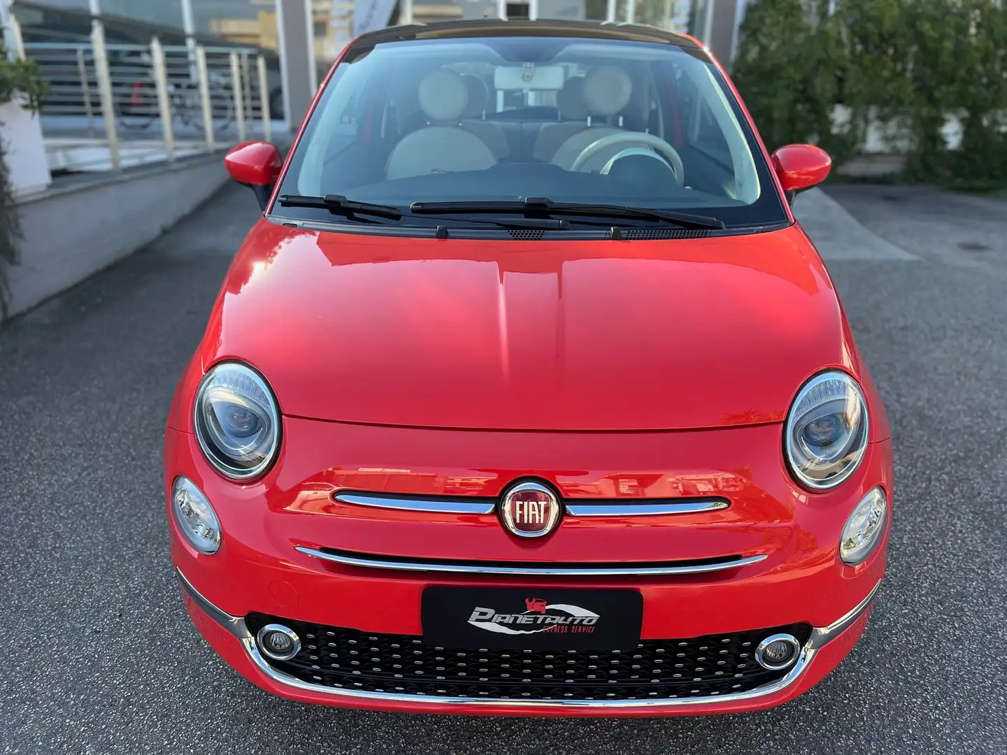 Fiat 500 1.2 LOUNGE 69cv OK NEOPAT. TETTO PAN/TEL/15" PERF. Rood - 2