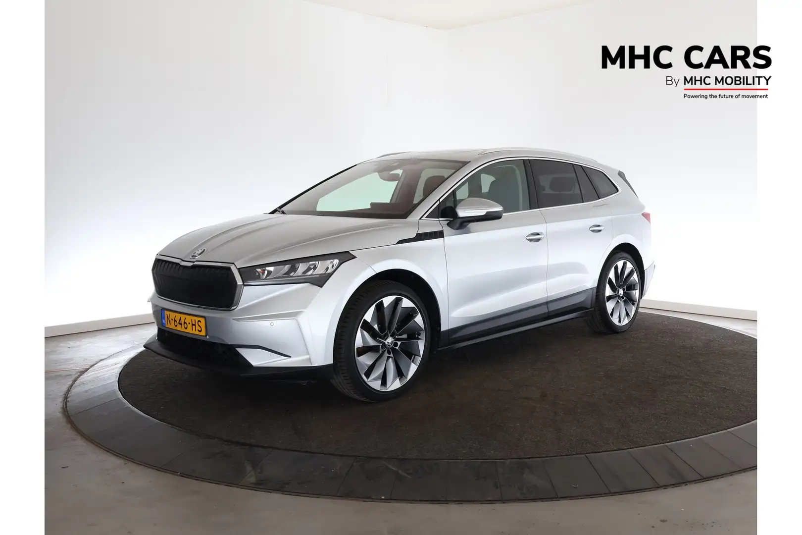 Skoda Enyaq iV 80 | 92% SoH | Panoramadak | HUD | 21'' |* Grigio - 1