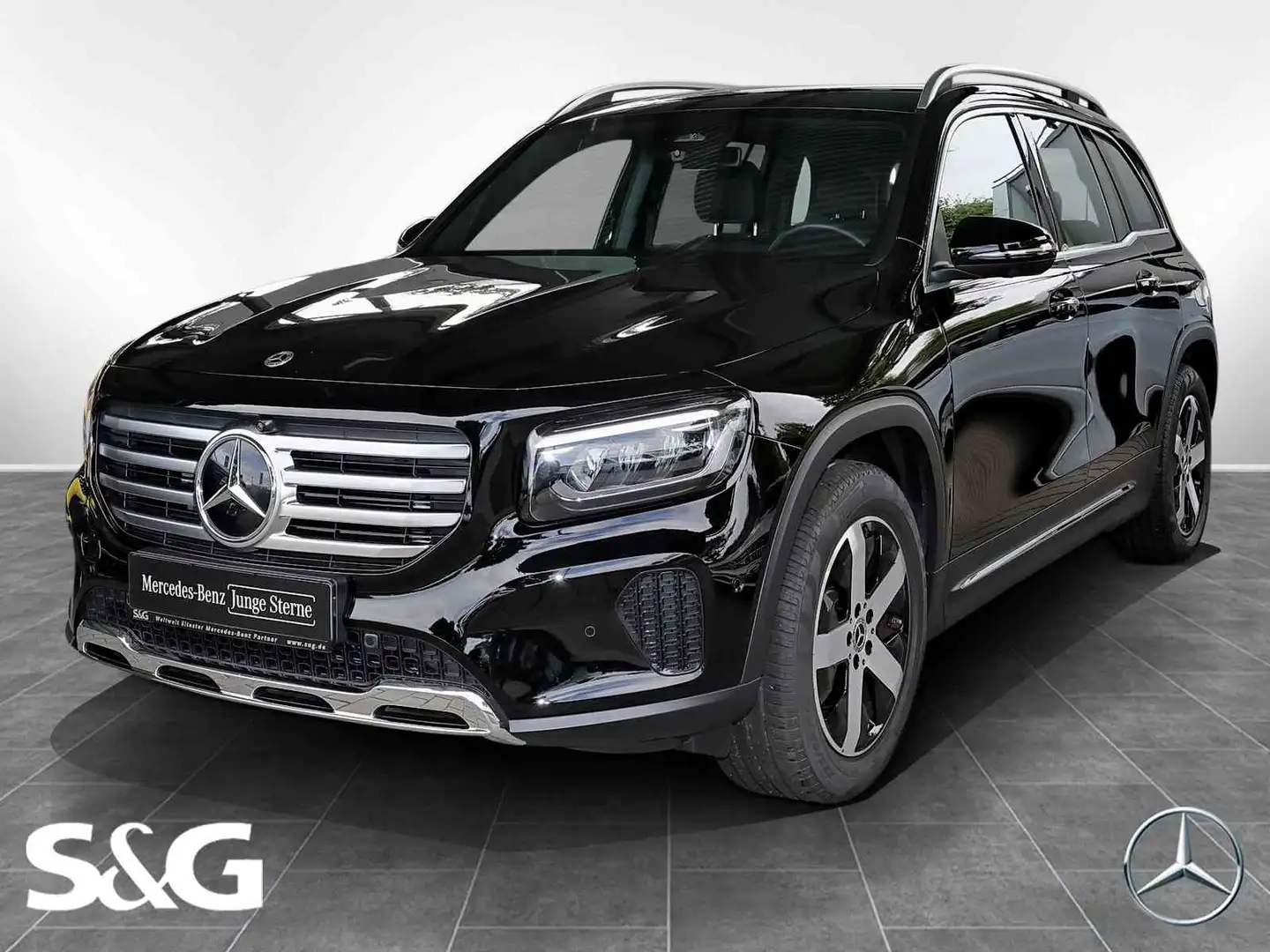 Mercedes-Benz GLB 180 AHK+TOTWINKEL+MEMORY+360°+KEYLESS+18" Negro - 1