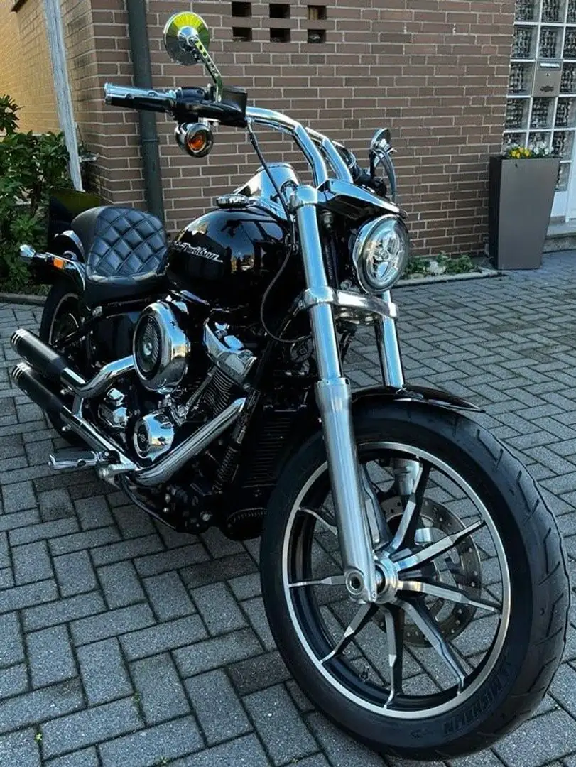 Harley-Davidson Low Rider Softtail crna - 2