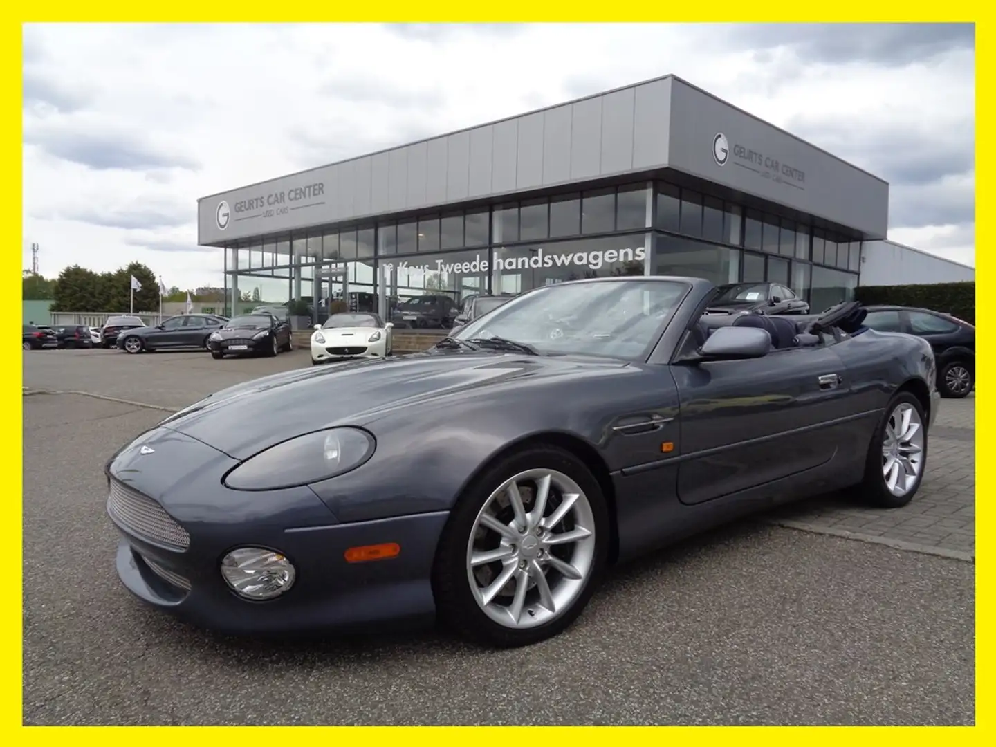 Aston Martin DB7 Vantage Volante siva - 1