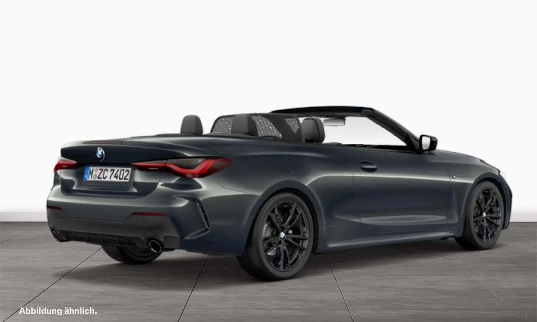 BMW 420 i Cabrio M Sport HK HiFi DAB WLAN Tempomat Grau - 2