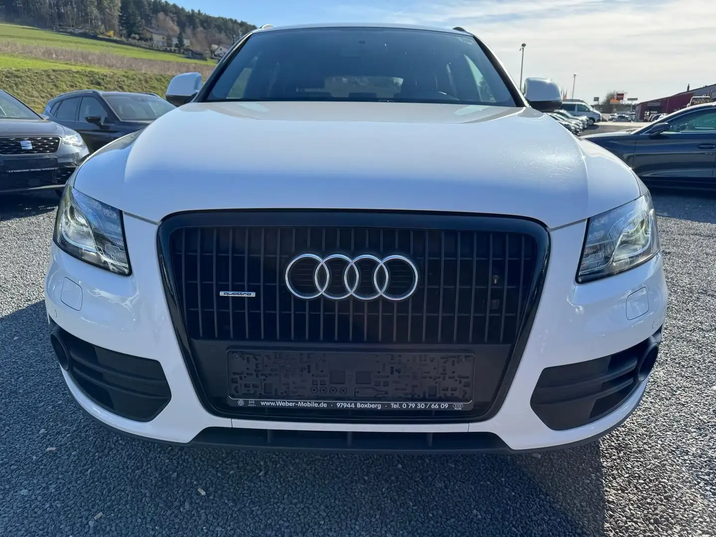 Audi Q5 2.0 TDI *S-Tronic*S-line*PDCHI+VO*NAVI*TEMPOM Weiß - 2