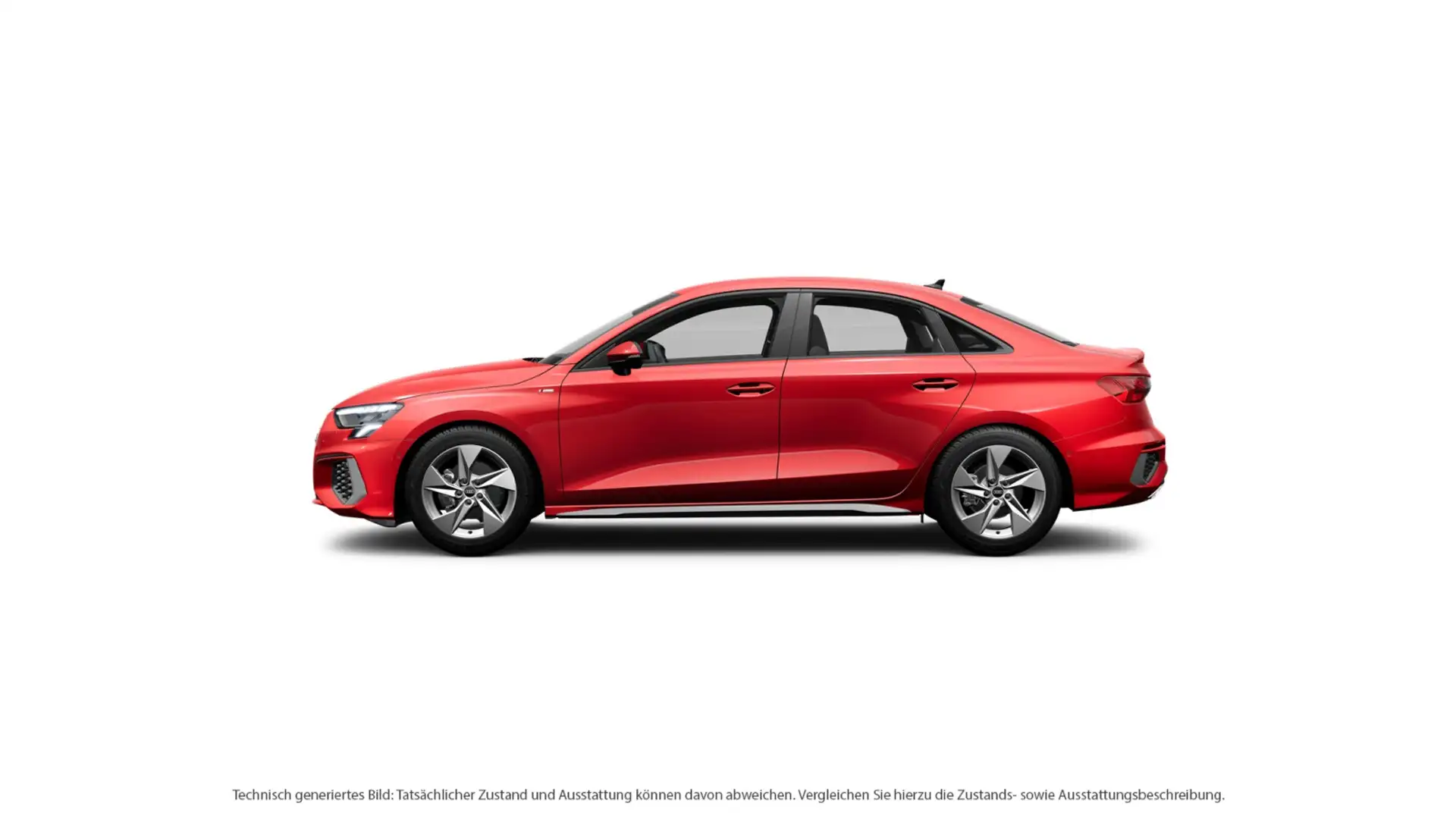 Audi A3 S line 30 TDI S tronic LED NAVI EPH Rot - 2