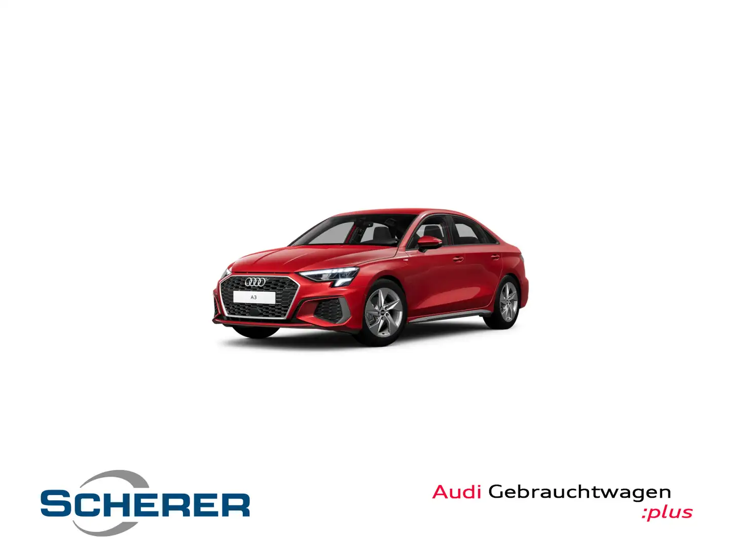 Audi A3 S line 30 TDI S tronic LED NAVI EPH Rot - 1