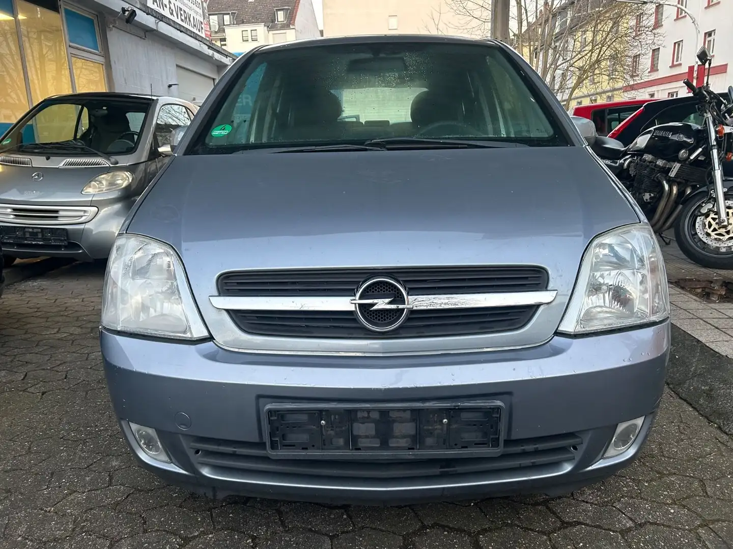 Opel Meriva 1.6*TÜV NEU*SERVICE NEU*ZAHNRIEMEN NEU Šedá - 2