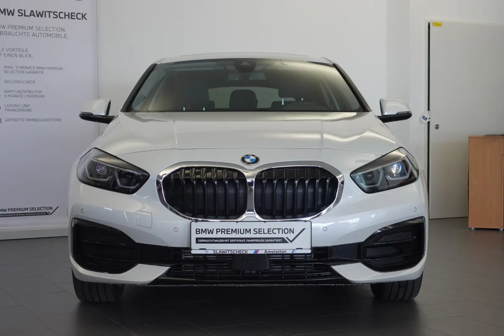 BMW 116 116d Blanc - 2