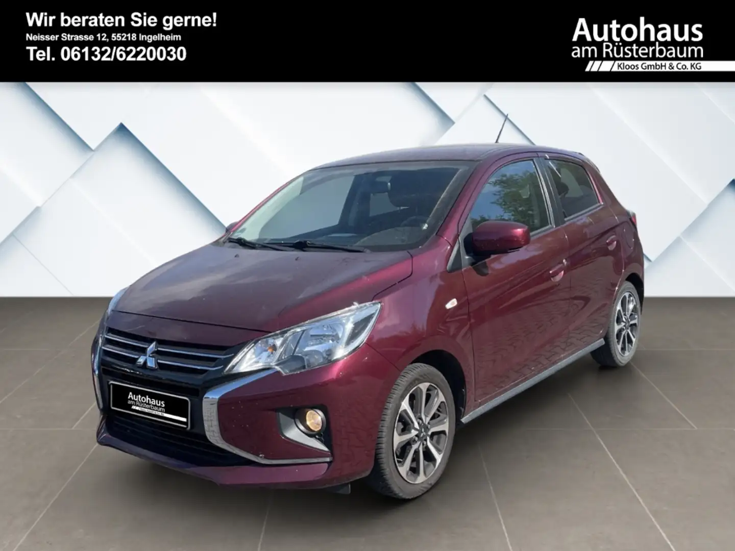 Mitsubishi Space Star 1.2 Spirit+ Navi Apple CarPlay Android Auto DAB SH Rosso - 2