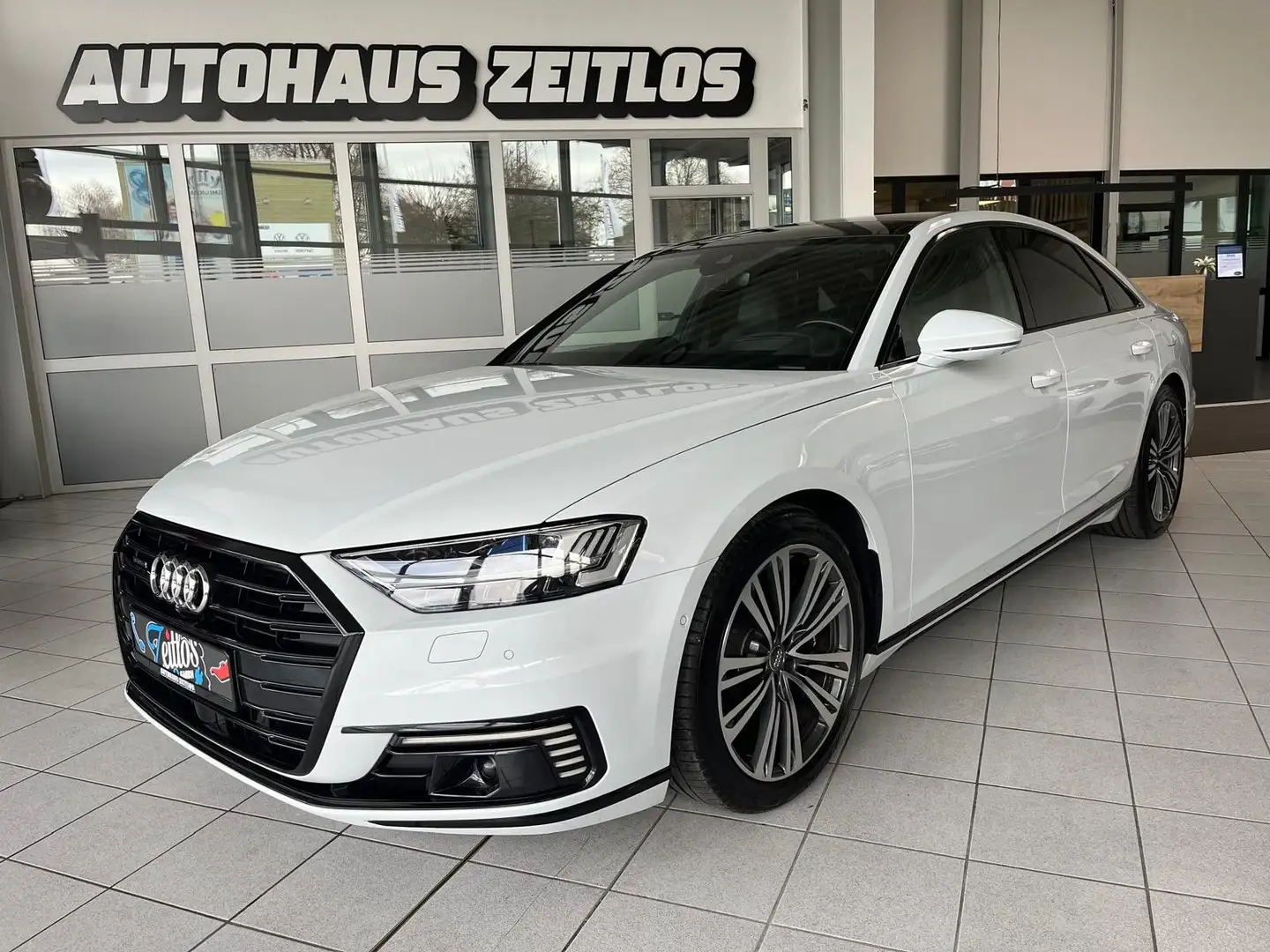 Audi A8 60 TFSI e quattro S-Line *Pano*Massage*DAB* Blanc - 1