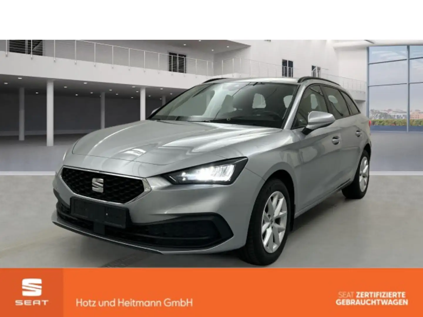 SEAT Leon ST 1.0eTSI DSG Style STANDHZ/AHK/SITZHZ Silber - 1