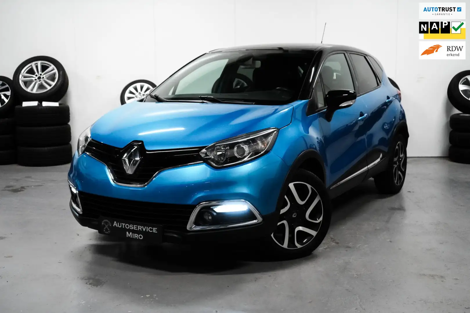 Renault Captur 0.9 TCe Dynamique Clima l Cruise l Navi Blauw - 1