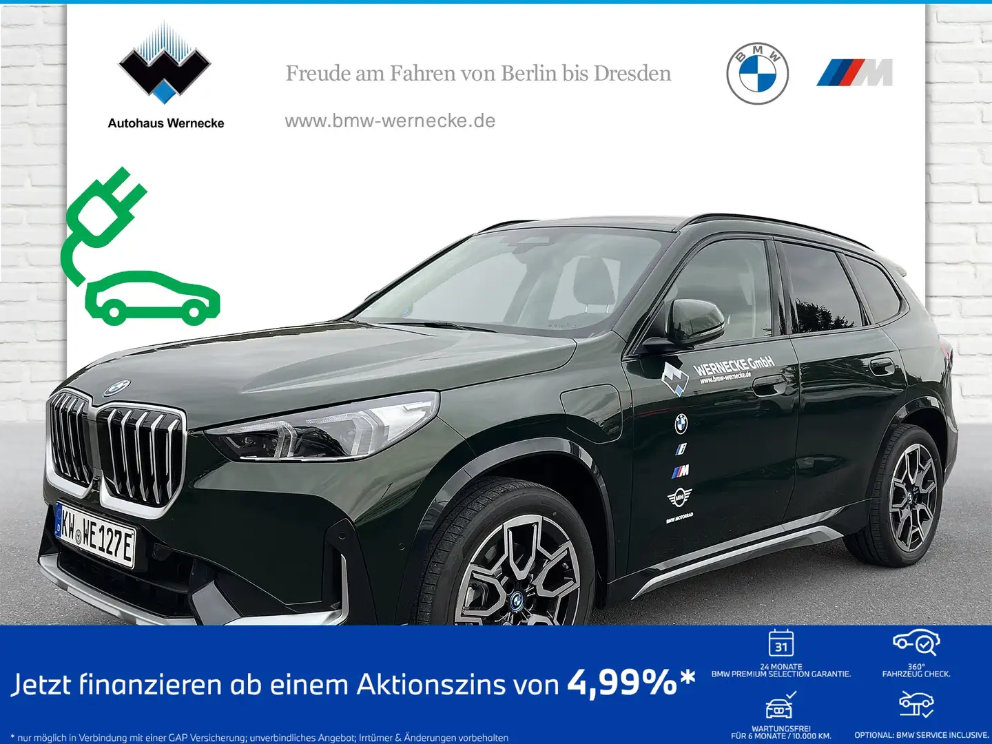 BMW X1 xDrive25e H&K, Head Up, Memory Grün - 1