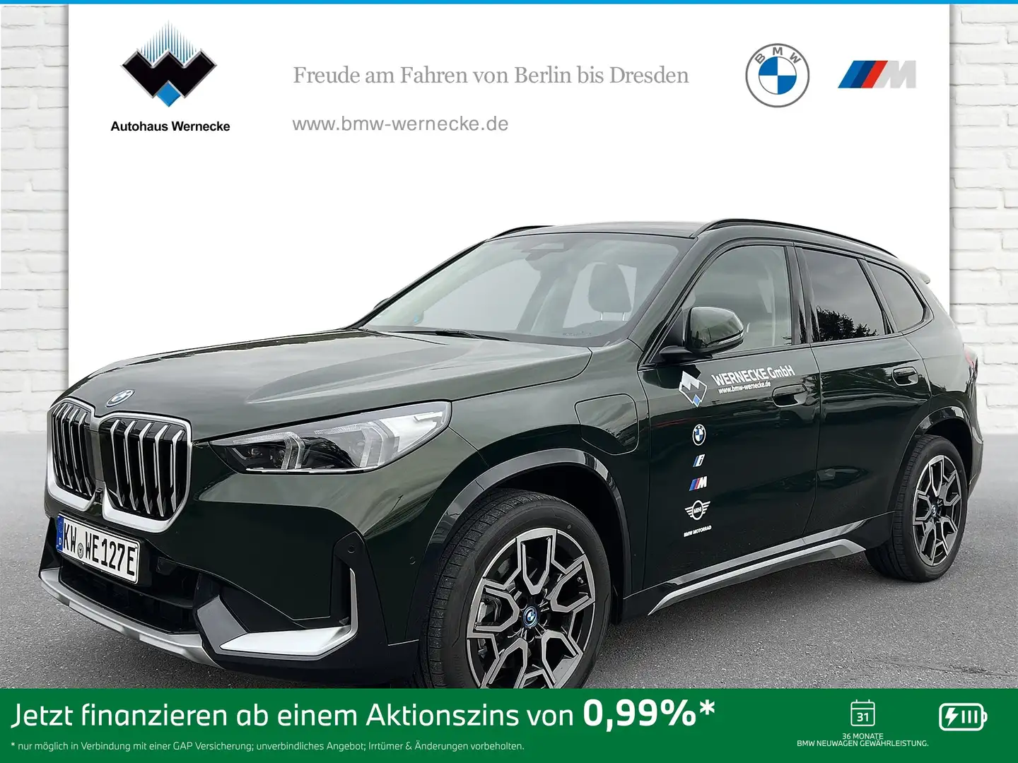 BMW X1 xDrive25e  H&K, Head Up, Memory Grün - 1