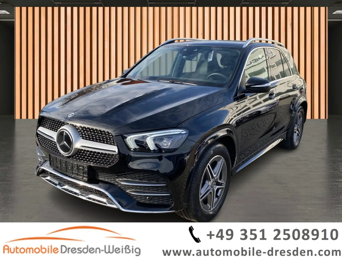 Mercedes-Benz GLE 350 de 4Matic AMG Line*Navi*AHK*Kamera* Černá - 1