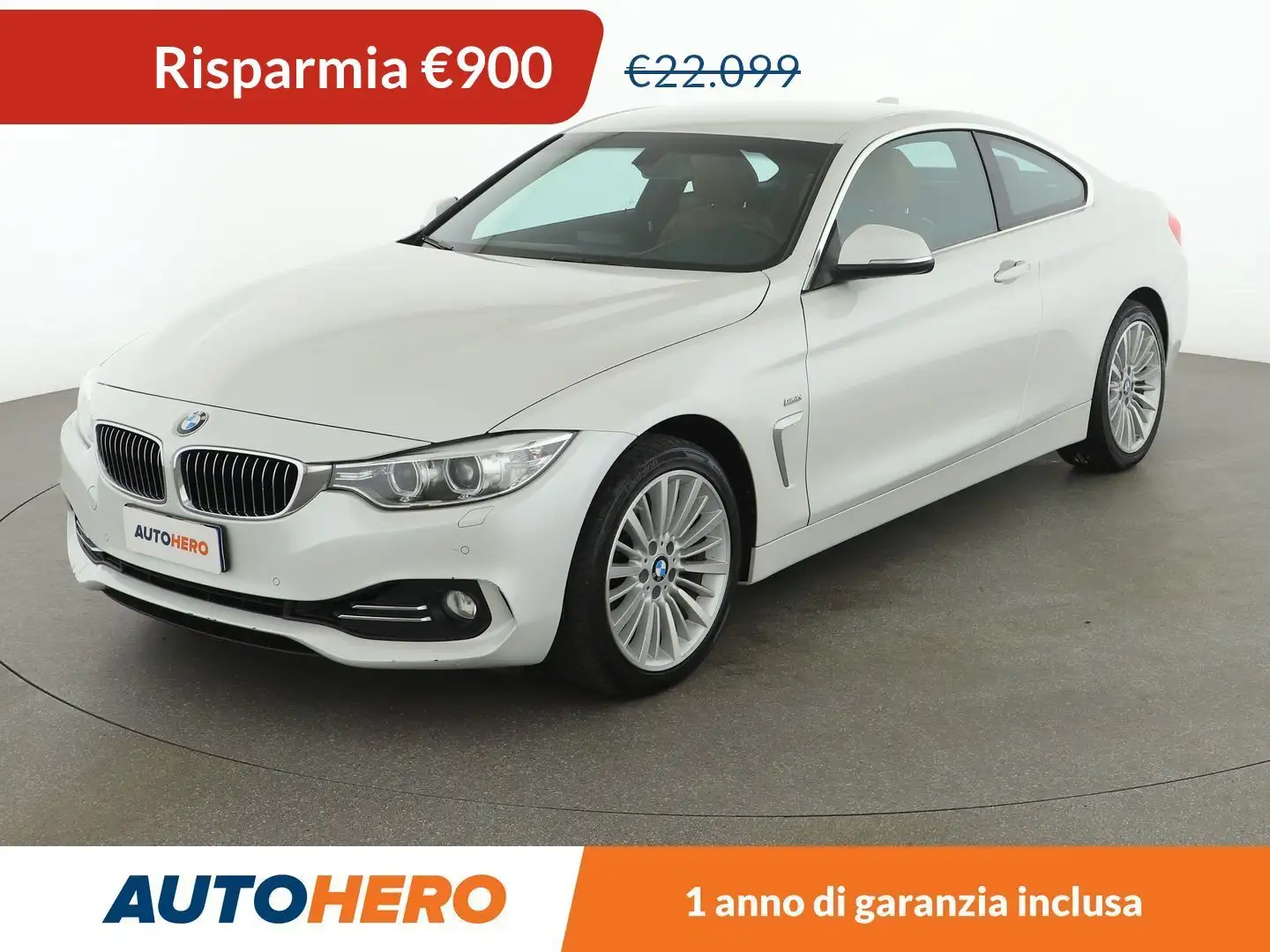 BMW 430 430d Luxury xDrive Bianco - 1