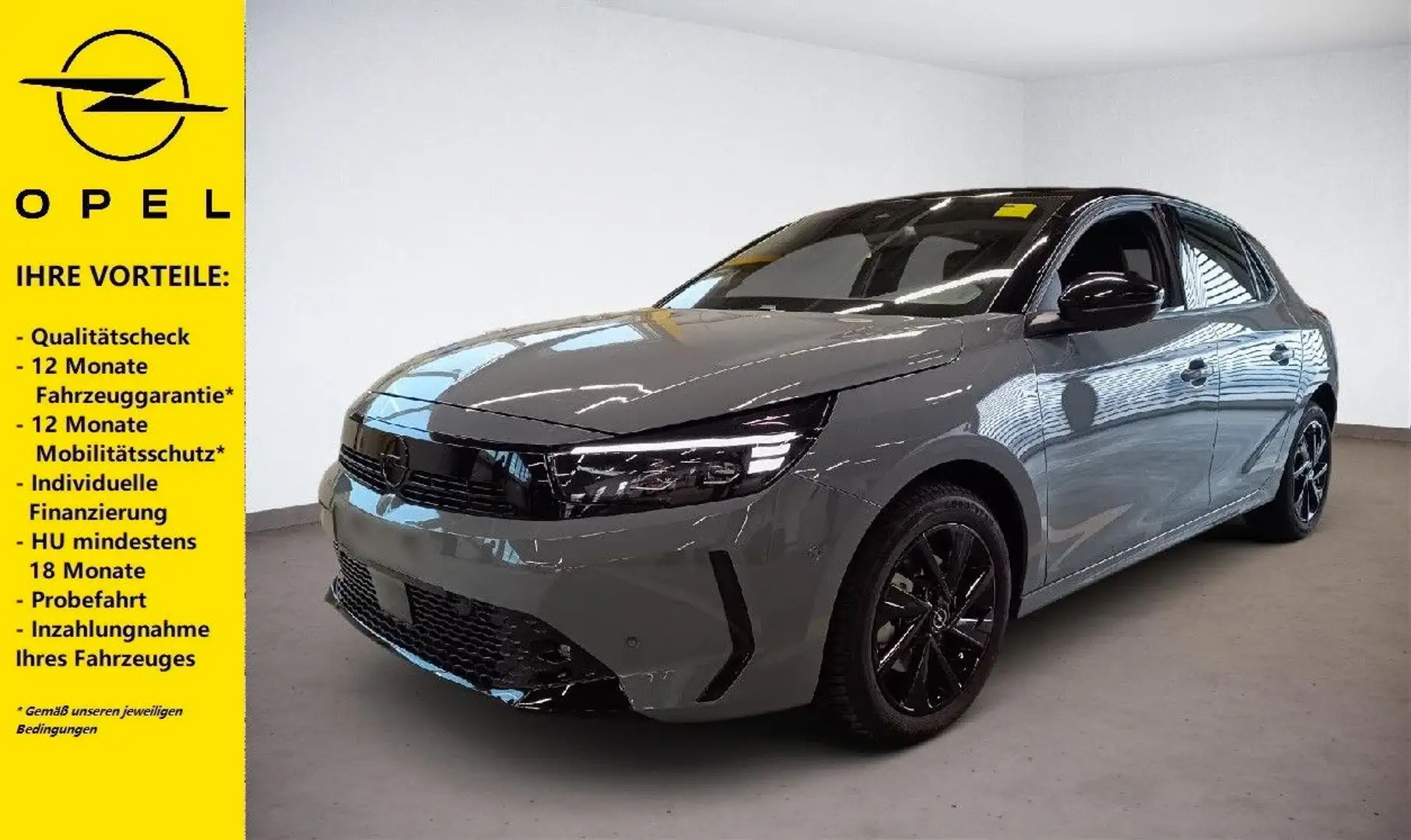 Opel Corsa -F GS 1.2T/ 100 PS IntelliLux LED NSW SHZ Grau - 1