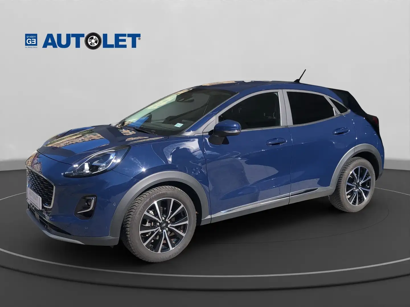 Ford Puma Puma II 2020 1.0 ecoboost h Titanium s Blu/Azzurro - 1