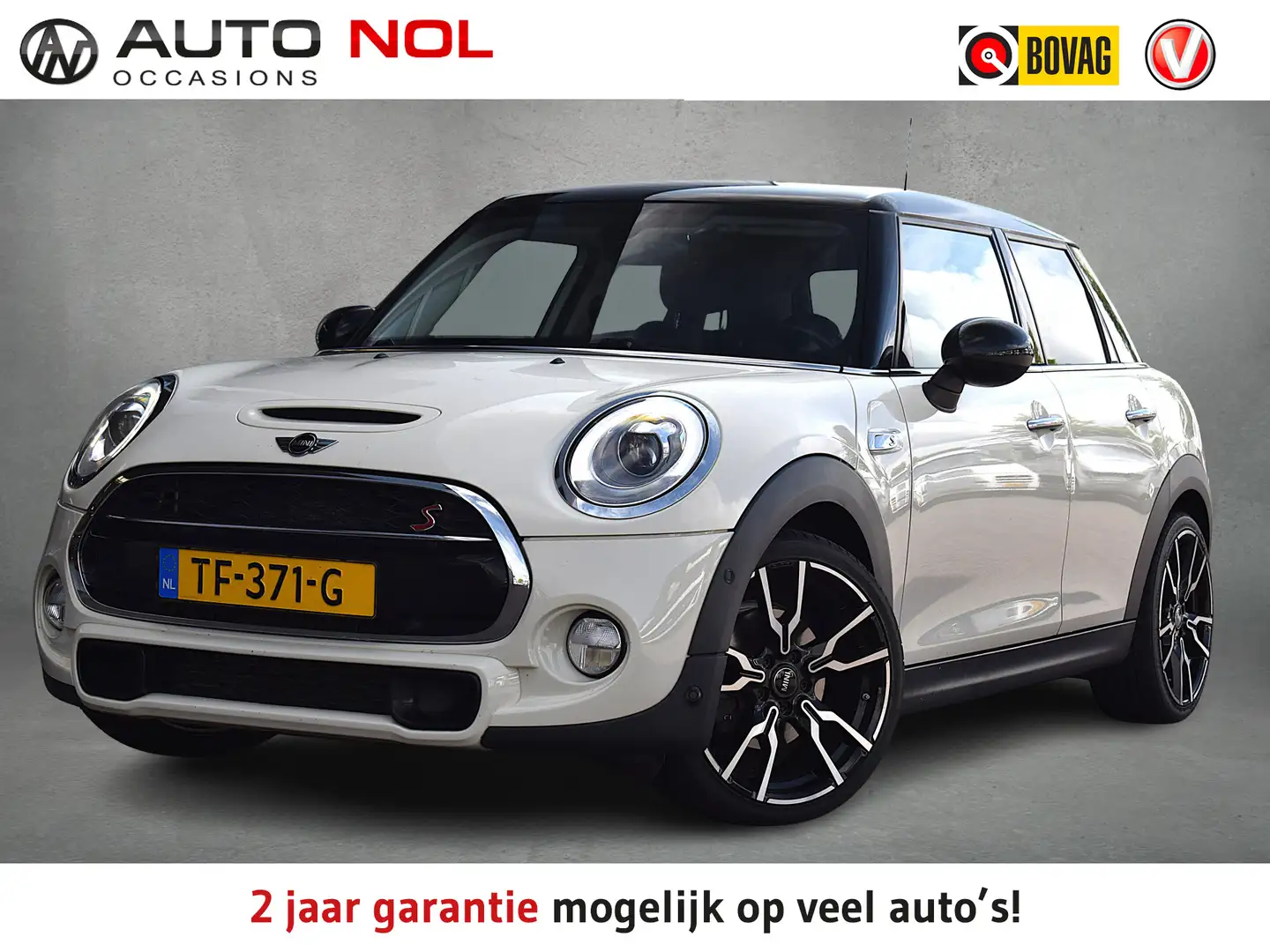 MINI Cooper S Mini 2.0 Chili Serious Business | Half Leer | Stoe Blanco - 1