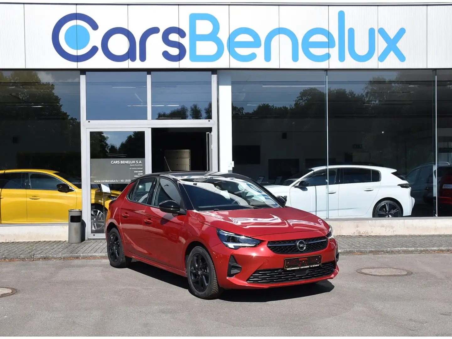 Opel Corsa 1.2 GS CLIMA REGUL CAMERA PDC LANE SIDE 1° MAIN Rouge - 1